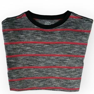 Faded Glory Boys Striped Short Sleeve Tee Shirt Size XL